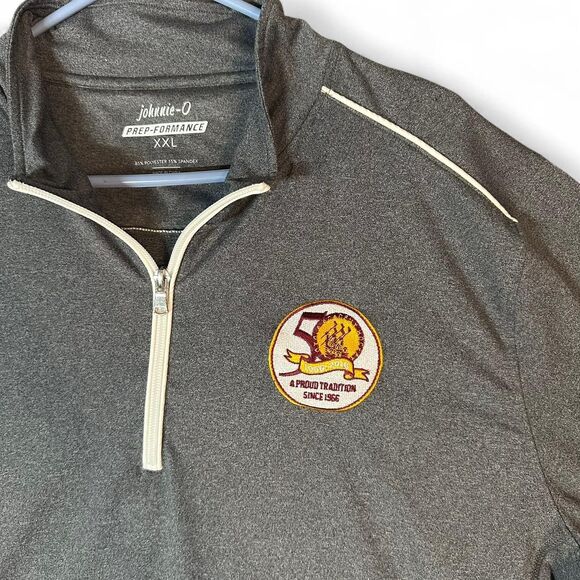 Johnnie-O Men’s Prep-Formance Long Sleeve 1/4 Zip XXL LOGO - Picture 4 of 5